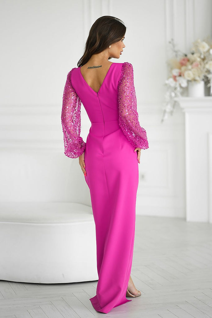 Evening dress Bicotone