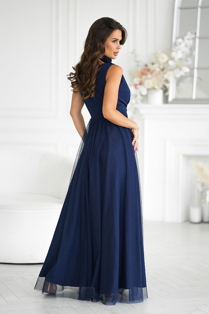 Long dress Bicotone