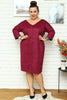 Plus size dress Karko